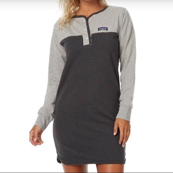 Patagonia Ahnya Henly Sweatshirt Dress 